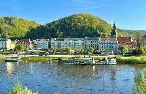 Ferienwohnung Lucy - Moderne Ferienwohnung mit kostenlosem Parkplatz, Terrasse, nahe Bad Schandau und Malerweg - Foto 8