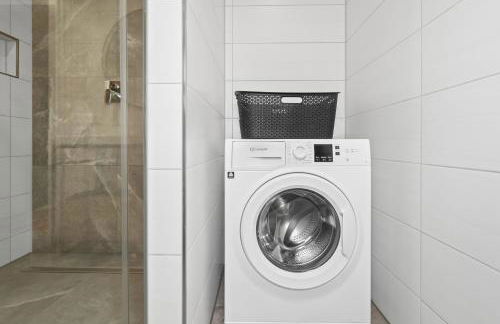 Nexstay LUX Wohnung mit Dachterrasse und Parkplatz - Foto 13