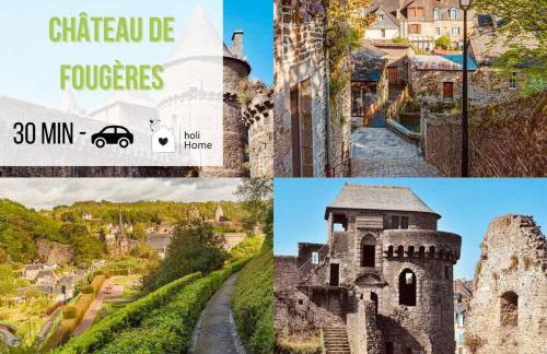 H3 Charmante maison sur la Vilaine près du Château - Foto 9