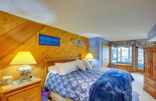 Sauna and Fireplaces! Lakefront Cadillac Retreat - Foto 29