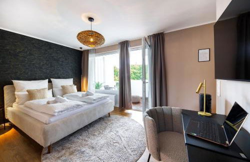 STAYTONA Stylish Apt with Balcony, Parking & WiFi near Wiesbaden - Foto 16