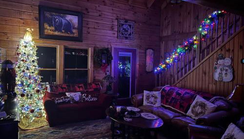 BearHavencabinfun 3 story Log Cabin Mountain View,Hot Tub, sleeps 10 - Foto 3