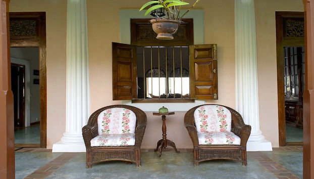 Zona de estar del vestíbulo