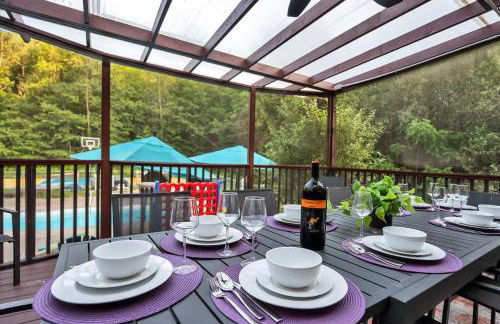 Sleeps 14 Pool Hot Tub Sauna Pickleball Arcade - Foto 33