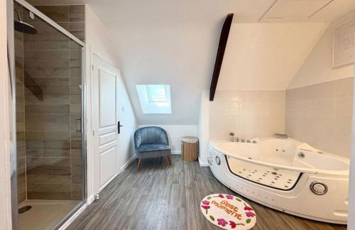 L’instant rose - Cocon fleuri avec jacuzzi - Foto 15