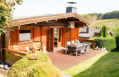 Holzhaus Hubertus mit Sauna und Kamin - Foto 1