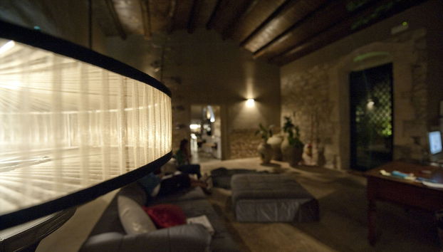 Sala de estar do lobby