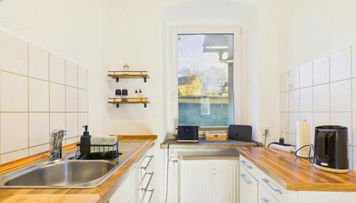 Holzkunst & Heimatgefühl FeWo für Familie & Freunde - Foto 4, stove, dishwasher