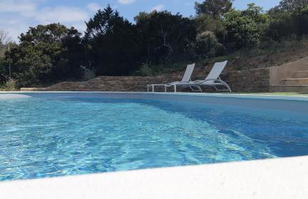 BASTIDE PRESQU ILE DE GIENS SUPERBE VUE MER PISCINE - Photo 4