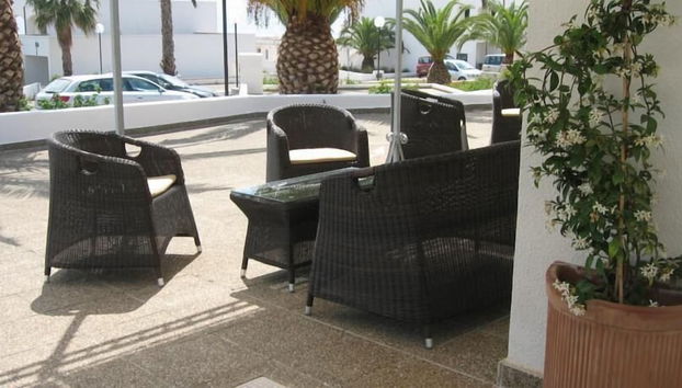 Coin salon dans le hall