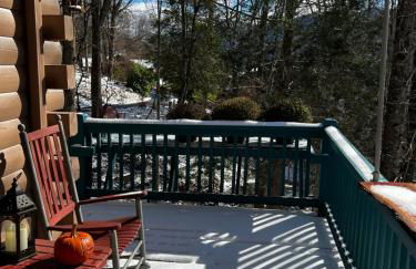 BearHavencabinfun 3 story Log Cabin Mountain View,Hot Tub, sleeps 10 - Foto 15