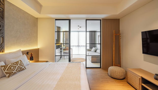 Modern Unit Apartment in Nusa Dua - Foto 5, Habitación