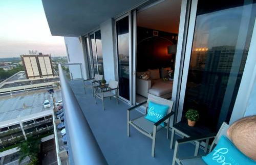 Premium Oceanview Living Full Kitchen & Miami Chic Vibes -14 A - Foto 46