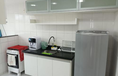 Apartamento Pé na Areia, Wi-Fi e Garagem Privativa início da Praia do Morro - Foto 15