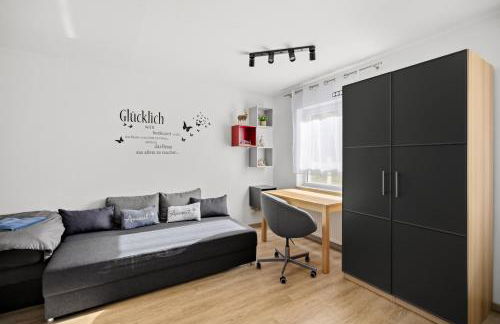 Moderne Einraumwohnung in Leipzig mit Netflix Zugang - Foto 3