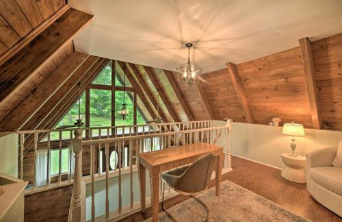 A-Frame Cabin with Hot Tub, Walk to Kentucky Lake! - Foto 20