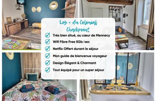 Studio Colonial Checkpoint 2 étoiles Mennecy Netflix Fibre - Foto 19