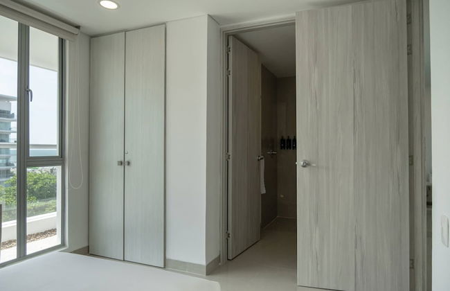 w Comfy 2BR w Ocean View and Pool in CTG - Foto 17