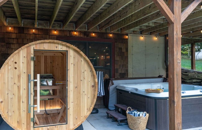 Luxury Chalet, Firepit, Sauna, Pet Friendly, 5 mins to Windham Mtn resort - Foto 80