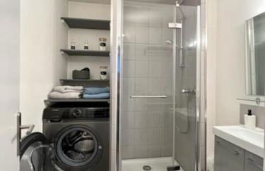 2P calme - climatisation - 70m du métro M4 Barbara - 4 pers maximum - Foto 8