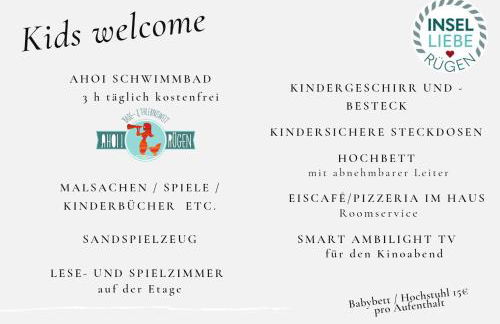 DAS APPARTEMENT INSELLIEBE RÜGEN inkl Sauna und 3h täglich Eintritt AHOI Schwimmbad - Foto 18