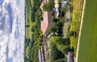 HexenburgbeiDresden Apartment mit Sonnenterrasse, Alkovenbett, Wohn- und Essbereich, Fußbodenheizung und Klimaanlage, Decke - Foto 1