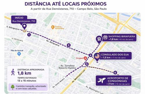 Studio Alto Padrão - Próximo a Congonhas, Ibirapuera - Foto 22