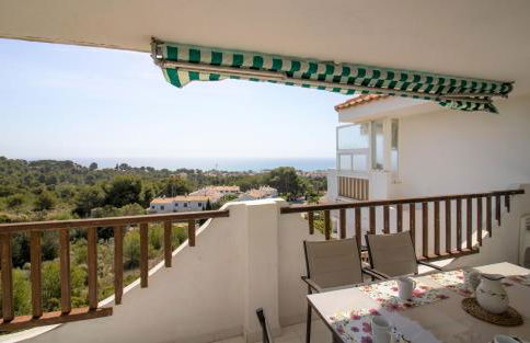 Terraza con vistas espectaculares - Haciendas ALBERT VILLAS Alcossebre - Foto 14