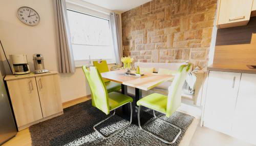 Ferienhaus Schöne Aussicht Ferienwohnung Grün - Photo 5