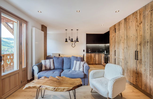 Warm Apartment Nestled in the Heart of Megeve - Foto 9