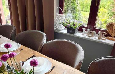 LAWENDOWA PRZYSTAŃ - dom nad rzeką - Brenna, 10 osób, sauna, balia z jacuzzi, ogród, plac zabaw - Foto 27