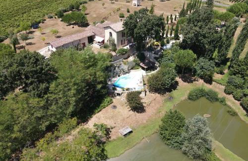 Maison de campagne 4 couchages avec piscine et lacs - Foto 7