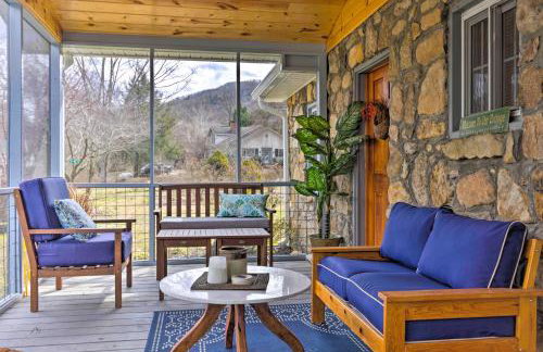 Screened Porch The Rock Cottage in Hot Springs - Foto 1