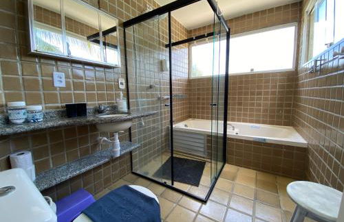 Casa à Beira Mar, piscina e 4 suítes na praia de Ipioca-Maceió-AL - Vila Ipioca - Foto 34