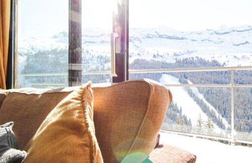 Penthouse 3-bedroom apartment, mountain views, large terrasse, piste access - Photo 19