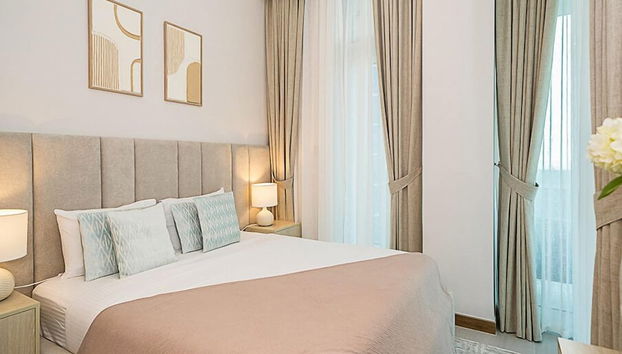 Cozy Luxury 1BR Apt in Business Bay - Foto 3, Habitación