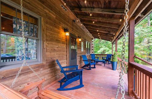 Log Cabin with Hot Tub, Game Room-10 min to NRG - Foto 39