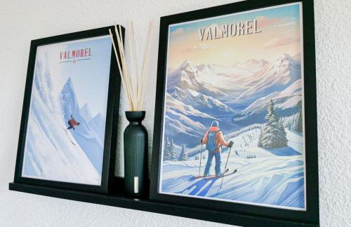 La Montagnarde avec vue imprenable - station Doucy Valmorel - 4pers - Foto 15