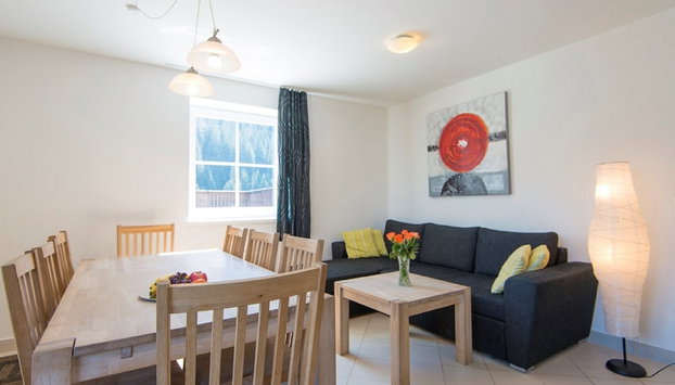 Apartment in Salzburg Near Ski-lift - Foto 4, Sala de estar