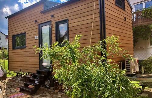 Tiny House mit Saunafass und Garten - Foto 7