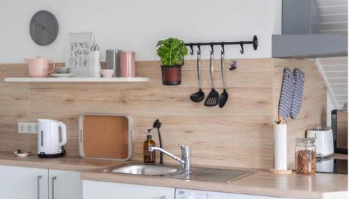 fuldaliebe - Helle Ferienwohnung mit Küche, Parkplatz, WLAN, Self Check-in - Foto 4