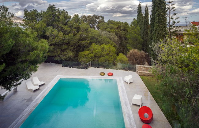 Minimal Blue Villa - Photo 49