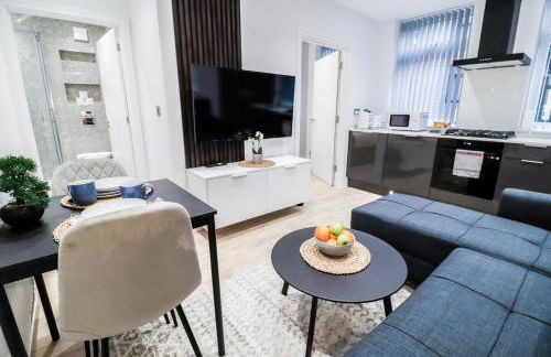 The Rye Retreat - 1BR Modern Design with Smart TV & Secure Underground Parking in Central High Wycombe HP13, Sleeps 3 - Foto 43