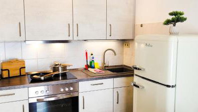 KOMM - Panoramablick - Balkon - Küche - Parkplatz - Foto 3, stove, toaster