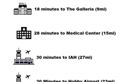 Memorial City Gem Sleeps 12 Fenced Yard - Foto 11