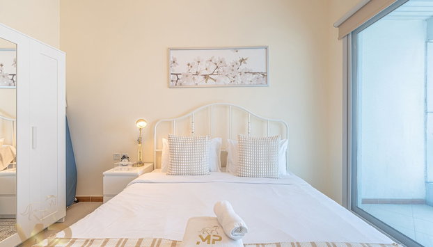 Marco Polo - Spacious 1 BR with balcony in Dubai Marina - Foto 2, Habitación