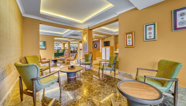 Sala de estar do lobby