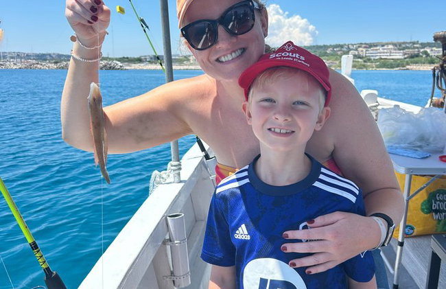 Battuta di pesca a Rodi con barbecue e nuoto - Foto 17