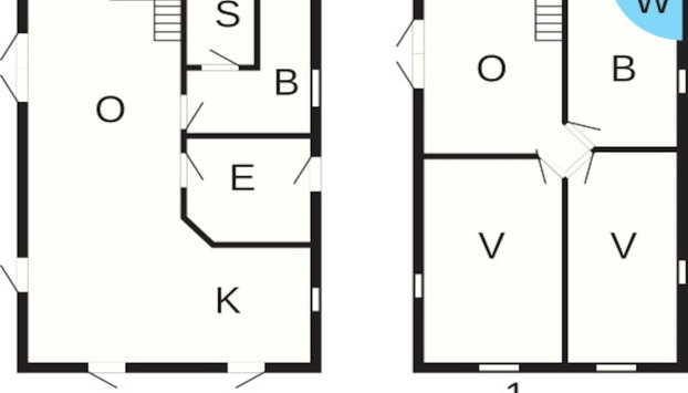 5 Star Holiday Home in Romo - Foto 4, Plano