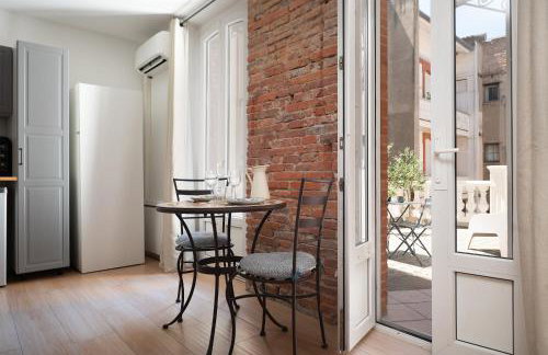 Appartment Climatisé - with AC & small cosy room - Private rare Terrace - Centre Toulouse - Foto 17